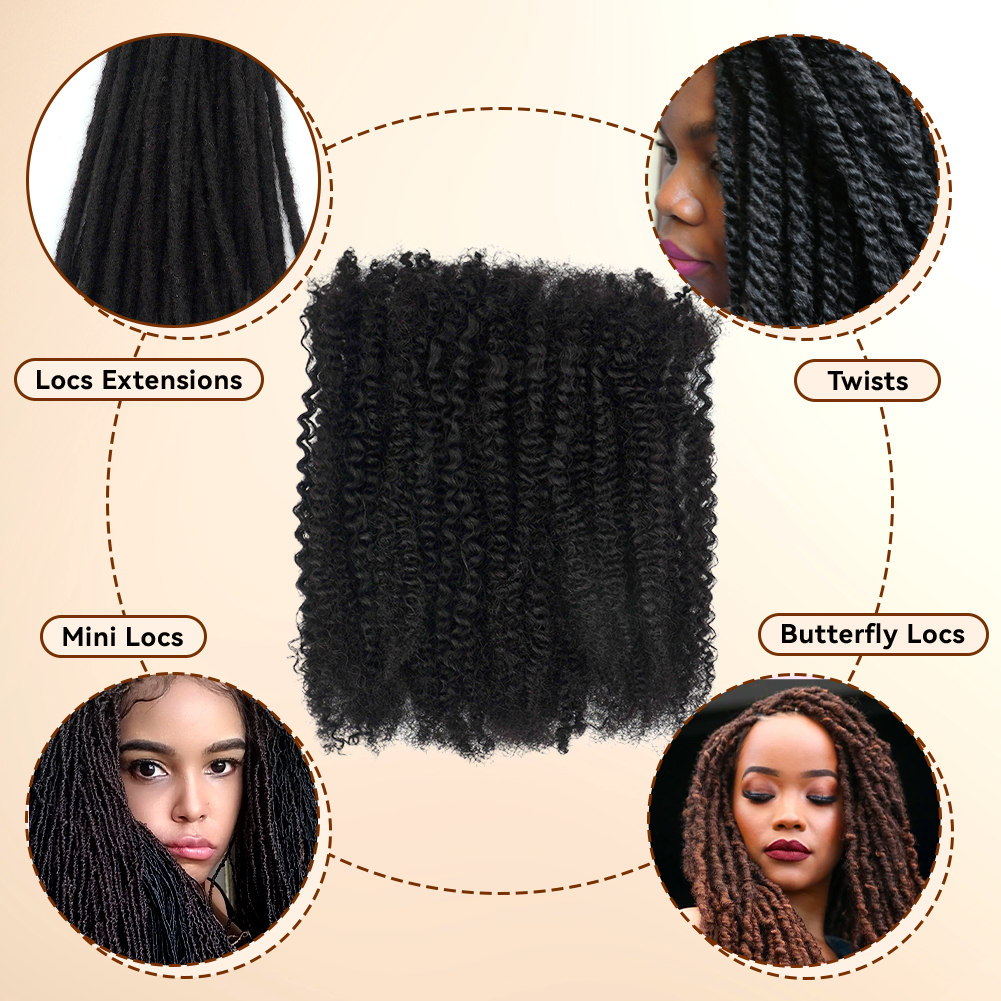 Vast Hair Workshop Craft Detail 5 for KAMA Afro Kinky Curly 4C Braiding Bulk 12A Double Drawn Remy Virgin Brazilian Hair Extensions Dreadlocks Loc Repair Twists