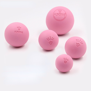 Harte Hüpf bälle aus weichem Gummi Selbst massage Akupressur Standard Lacrosse Ball Yoga Fitness Eye Roller Ball Massage gerät