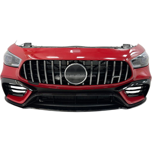 Ensemble de pare-chocs avant d'origine pour <span class=keywords><strong>Mercedes</strong></span>-Benz W290 <span class=keywords><strong>AMG</strong></span> GT53 GT63 avec support de radiateur et pièces de phares, kit carrosserie automobile - Product Image 1
