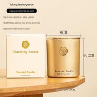 Coffret Cadeau de Bougies Parfumées de Luxe les Plus Vendues pour Mariage, Logo Personnalisé, Bougies Aromatiques en Gros pour Cadeaux de Mariage et Décoration de Lieux