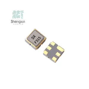 SMD 3.8x3.8mm F315MHz 6PIN Acoustic Chip Saw Filter RF Filters For Remote Control