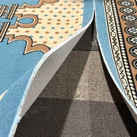 Dalles de moquette tissées sur mesure en peluche pour mosquée, couverture intégrale, antidérapantes, usage commercial, export direct usine, prêtes à l'emploi, tout motif/taille