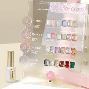 4 Colors <b>Sequin</b> UV Nail Gel Set 15ml TPO HEMA Free Glitter Soak Off LED Nail Salon Special Nail <b>Art</b> Gel Polish Kit - Product Image 5