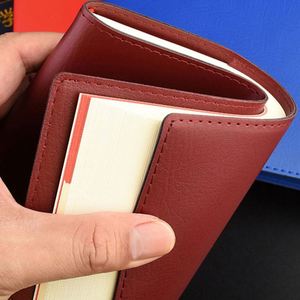 <b>Custom</b> Design Leather Notebook Portable Small Notebook with Personalized Logo Business Promotional Gift - Product Image 5