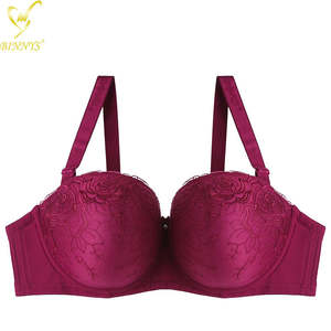 BINNYS haute qualité Soutiengorge Grandes <span class=keywords><strong>Bonnets</strong></span> grande <span class=keywords><strong>taille</strong></span> 36 F Nylon Sexy dentelle tasse à armatures femmes balcon Balconette <span class=keywords><strong>soutien</strong></span>-<span class=keywords><strong>gorge</strong></span> - Product Image 1