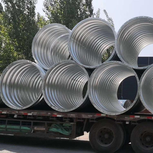 1m 2M mạ kẽm nhúng nóng thép ống cống cầu cống thoát nước - Product Image 4