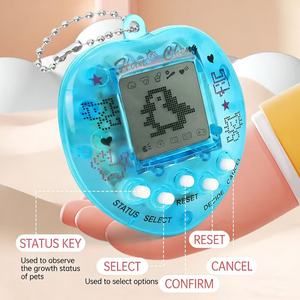 Jouet électronique transfrontalier pour animaux virtuels, mini-jeu électronique portable, pendentif porte-clés - Product Image 3