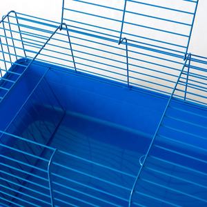 Grandes cages simples en fil de fer massif pour hamsters et chinchillas, cadre en métal, forme semi-circulaire, pour petits animaux - Product Image 5