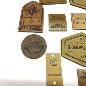 Manufacturer Hot Sale Debossed Leather Logo Name <strong>Label</strong> Iron on Sew on Custom Leather Patch for Caps Hats <strong>Jeans</strong> - Product Image 3