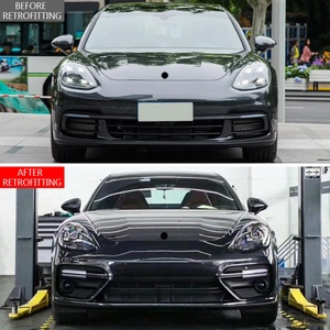 Kit de Carrocería Estilo 971 2017-2023, Nuevo Parachoques Delantero con Luz Antiniebla, Modificación de Parrilla para Panamera 971 - Product Image 2