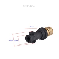 Nettoyeur haute pression pistolet pistolet Lance baïonnette connecteur 1/4 "connecteur rapide nettoyeur haute pression pistolet baguette adaptateur
