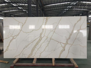 Nóng bán rắn bề mặt kỹ sư nhân tạo thạch anh Bàn Vanity Tops Bàn cà phê Tops slab đá cẩm thạch thay thế - Product Image 4