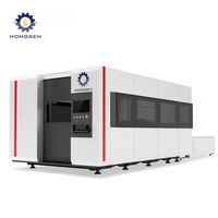 3000W CNC-Faserlaserschneidmaschine mit KI-gesteuertem Wasserkühlungssystem, automatischem Wechseltisch, vollständig geschlossen, Cypcut-Steuerung, Servomotor