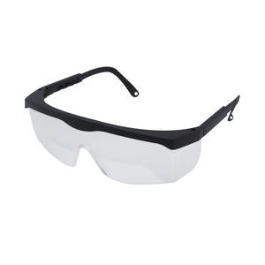 Lunettes de sécurité givrées Tc Yj K4, monture noire, lentille de 2 mm, résistantes aux chocs, haute définition, transparentes, coupe-vent, anti-poussière - Product Image 1
