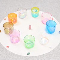 SUCCESS Customization Bol chantant en cristal violet Alchemy, bols chantants en cristal pour la sonothérapie