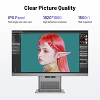 PC Tout-en-Un Professionnel 27 Pouces Intel I3 I5 I7 9 12 14Gen Monoblock avec Wifi Bluetooth Caméra Intégrée Haut-parleur Bureau Aio