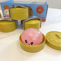 Jouets sensoriels en peluche blanche en forme de cube, jouets anti-stress Needoh Squishies, boîte mystère scintillante, soulagement du stress, pour les 14 ans et plus