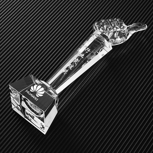 Trophée <span class=keywords><strong>Plaque</strong></span> en Cristal Blanc en Forme d'Étoile à Cinq Branches, Moderne et Simple, Gravure pour Enfants, Vente en Gros, Nouveau et Créatif - Product Image 5