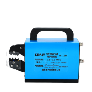 Machine de sertissage pneumatique SR-T16M pour 0.25 0.5 1.0 2.0 2.5 4.0 6.0 Sqmm ET Type bornes tubulaires isolées de style européen - Product Image 5