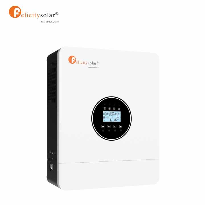 Felicity 6KW 48V DC/AC Pure Sine Wave Off Grid Solar Inverter for Home ...