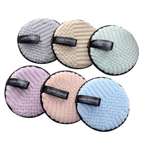 Tampons démaquillants réutilisables en microfibre pour 3 jours, éponges nettoyantes lavables pour le visage, pour tous types de peau, GZ RTS, commande en gros mixte - Product Image 3