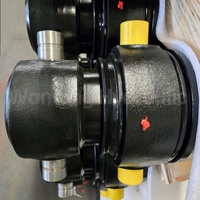Vérin télescopique à simple effet de type FC à montage frontal, course de 6830 mm, durable, pour camions à benne basculante, avec sourcing Global Seal