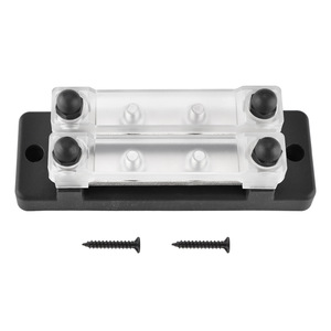 บัสบาร์ Cnspeed 16 ช่อง แบบสองแถว 2+6 M6 250A สีดำ 12V-36V สำหรับรถบ้านและเรือยอชท์ - Product Image 5