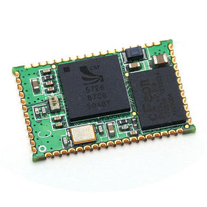 Fabricación de PCB de medio orificio chapado Placa de circuito impreso castellada personalizada Fabricación de PCB de agujero <span class=keywords><strong>Holf</strong></span> Chapado en borde con Gerber - Product Image 4