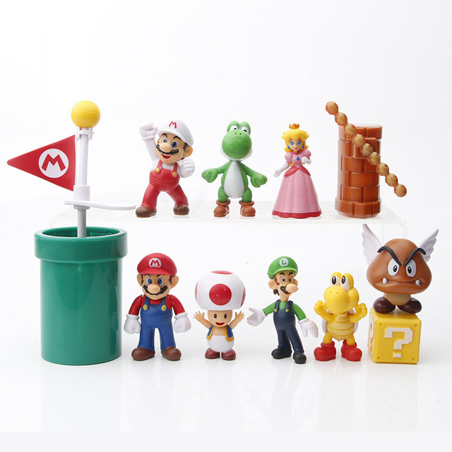 RPGマリオ塩ビフィギュア RPGマリオ塩ビフィギュア Super Mario (スーパーマリオ) Dx PVC