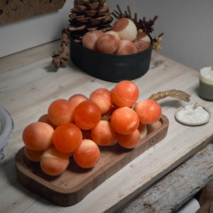 공장 도매 천연 향기 오렌지 포도 모양 비누 끈 손 매일 청소 보습 손 비누 - Product Image 1