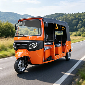 Tricycles électriques à <span class=keywords><strong>3</strong></span> roues pour adultes, type Tuk-Tuk, étanches, à capacité de transport de passagers, vitesse maximale de 50 km/h - Product Image 3
