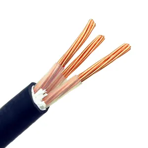 Cross-linking High Voltage Underground Electrical Aluminum Copper Wire Line 35kV HV Power Cable XLPE PVC PUR Insulated Cable