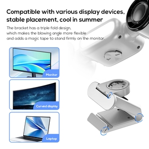 <span class=keywords><strong>Ventilador</strong></span> <span class=keywords><strong>de</strong></span> Monitor <span class=keywords><strong>de</strong></span> Computadora con Clip Dopapod G12, 3 Velocidades, <span class=keywords><strong>Ventilador</strong></span> <span class=keywords><strong>de</strong></span> Enfriamiento <span class=keywords><strong>de</strong></span> Escritorio, Abrazadera Ajustable - Product Image 6