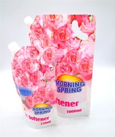 1000ml 1L Anti-Statique Neutre Vêtements Blanchisserie Enzyme Stand up Pouch Tissu Conditionneur Liquide