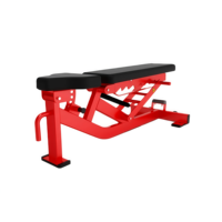 Banc de musculation professionnel SK Iron pour salle de sport, réglable, avec fonctions de sécurité, design portable - Équipement de fitness durable