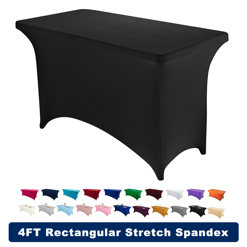 Spandex extensible rectangulaire de 4 pieds