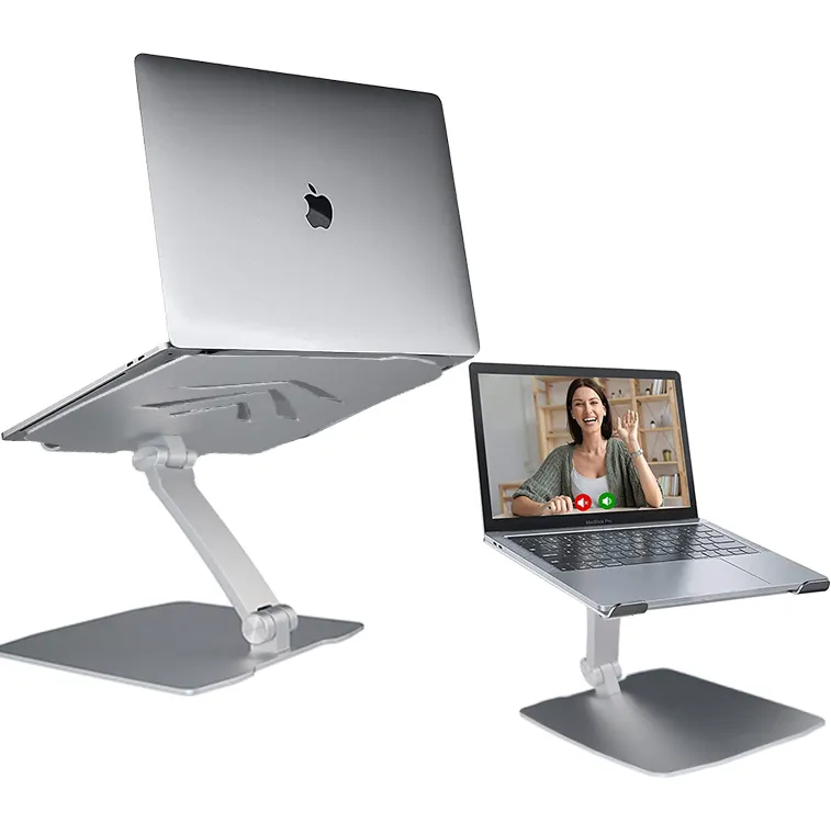 2022新しいスタイルの工場がMacBook Air Pro Dell XPS HP (10-17 ") 用の卸売調整可能なアルミニウムラップトップスタンドを直接購入