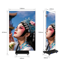Display LED per Segnaletica Digitale da Interno con Wi-Fi, 4G, USB, Banner LED per Vetrine, Video Wall, Schermo Poster LED