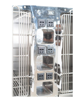 Système de chauffage pour animaux de compagnie en acier inoxydable 304 robuste, réutilisable, certifié CE ISO, réglable, pour chats, chiens et animaux de compagnie, injection vétérinaire