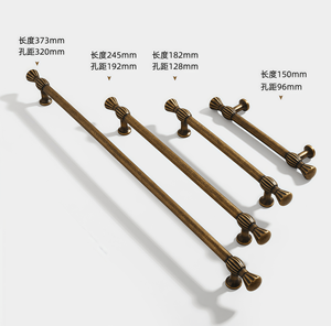 Antika Lüks Kulplar - Retro Antika Tek Delikli Kulplar, Gardırop Çekmece Dolabı Şarap Dolabı Mobilya Aksesuarları için - Product Image 3