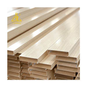 <span class=keywords><strong>Tube</strong></span> rectangulaire en <span class=keywords><strong>aluminium</strong></span> à motif bois pour le marché australien 40*120 |   Profil extérieur haute résistance - Product Image 2