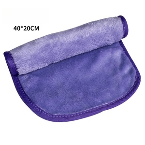 Vente en gros de serviettes <span class=keywords><strong>démaquillantes</strong></span> en microfibres <span class=keywords><strong>Lingettes</strong></span> nettoyantes douces réutilisables absorbantes douces <span class=keywords><strong>pour</strong></span> les soins de beauté du visage Technologie tissée - Product Image 3