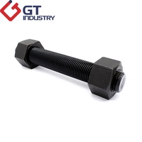 High-precision Black-coated Carbon Steel Full Thread Threaded Rod