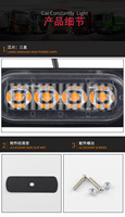 DC 12V-24V LED barre lumineuse de travail Flood Spot Offroad 4WD voiture SUV conduite antibrouillard barre lumineuse de travail Flood Spot Offroad feux de secours