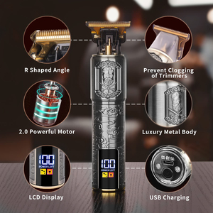 HT-638 T-type <b>Oil</b>-head Electric <b>Clippers</b> <b>for</b> Barber Shops and <b>Hair</b> Salons, Cordless Portable <b>Hair</b> <b>Clippers</b> and Shaving Machines - Product Image 3