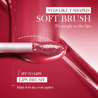 SADOER Gloss à lèvres liquide mat 12 couleurs Nuances Cherry Cheesecake Longue tenue Imperméable Changeant de couleur Facile à appliquer 2g