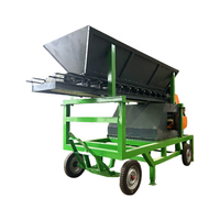 Machine de criblage de broyeur d'alimentation de trémie pour la ligne de traitement d'engrais organique et de compostConcassage