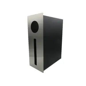 stainless steel multi-purpose vertical mailbox letter box letter drop box