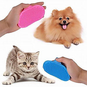Guante de Goma Suave para Mascotas, Cepillo para Mascotas, Aseo, Baño, Limpieza, Masaje, Peine Práctico para Perros y Gatos - Product Image 1