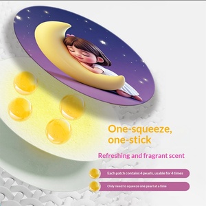 <span class=keywords><strong>Patch</strong></span> de sommeil à billes éclatantes d'huiles essentielles végétales à la lavande pour un massage bien-être nocturne - Aucun chauffage requis - Product Image 1